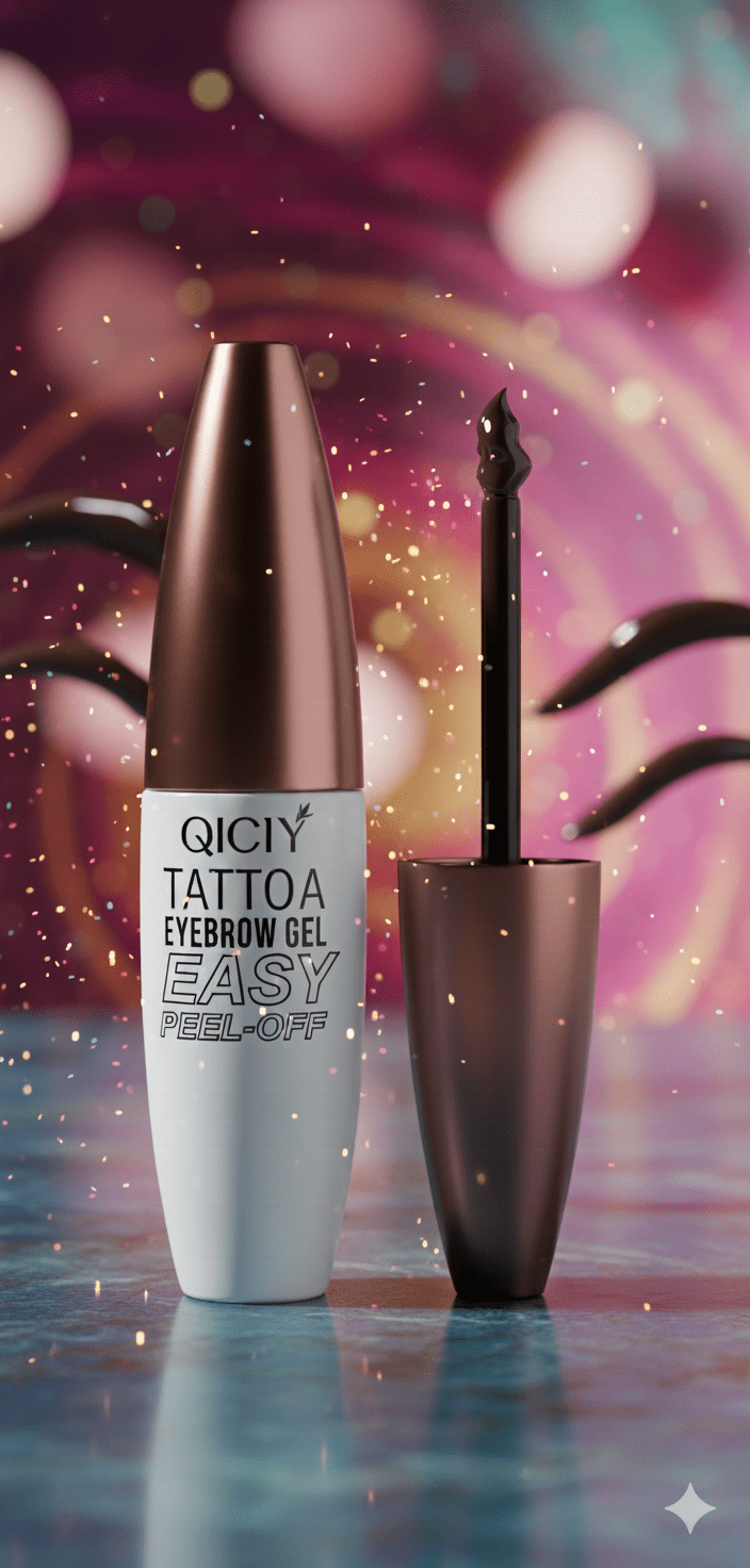 3 - Day Long - Lasting Eyebrow Gel Easy peel - off application Smudge - proof, sweat - resistant & waterproof Creates perfect, natural - looking brows Suitable for all skin types - VELORA