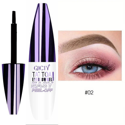 3 - Day Long - Lasting Eyebrow Gel Easy peel - off application Smudge - proof, sweat - resistant & waterproof Creates perfect, natural - looking brows Suitable for all skin types - VELORA