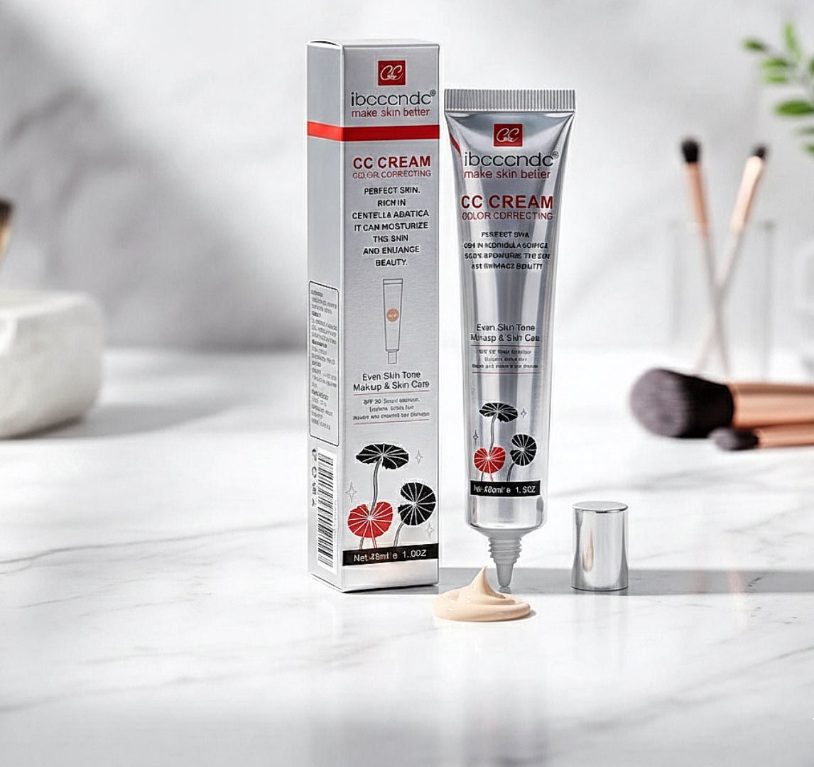 Velora CC Cream: Evens tone, conceals flaws, and hydrates. Waterproof and sweat-resistant for a natural, long-lasting finish.