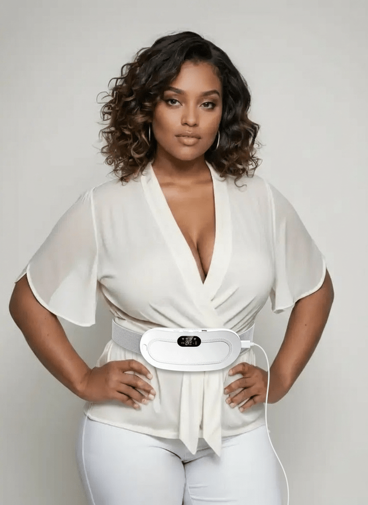 Rechargeable Menstrual Heating Pad | Period Pain Relief Belt & Heated Waist Massager - VELORA