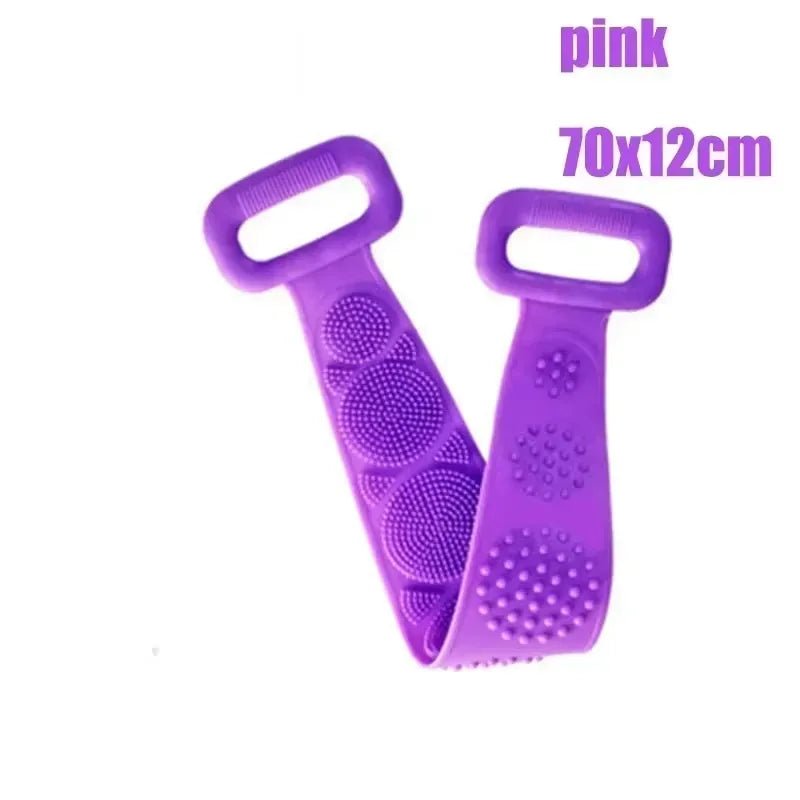 Silicone Foot & Body Wash Brush Gentle silicone bristles for exfoliation Massage and cleanse feet and body Wall - mounted with suction cup for easy use Perfect for shower and bath - VELORA