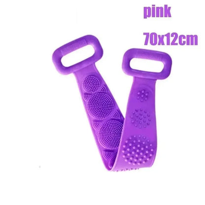 Silicone Foot & Body Wash Brush Gentle silicone bristles for exfoliation Massage and cleanse feet and body Wall - mounted with suction cup for easy use Perfect for shower and bath - VELORA
