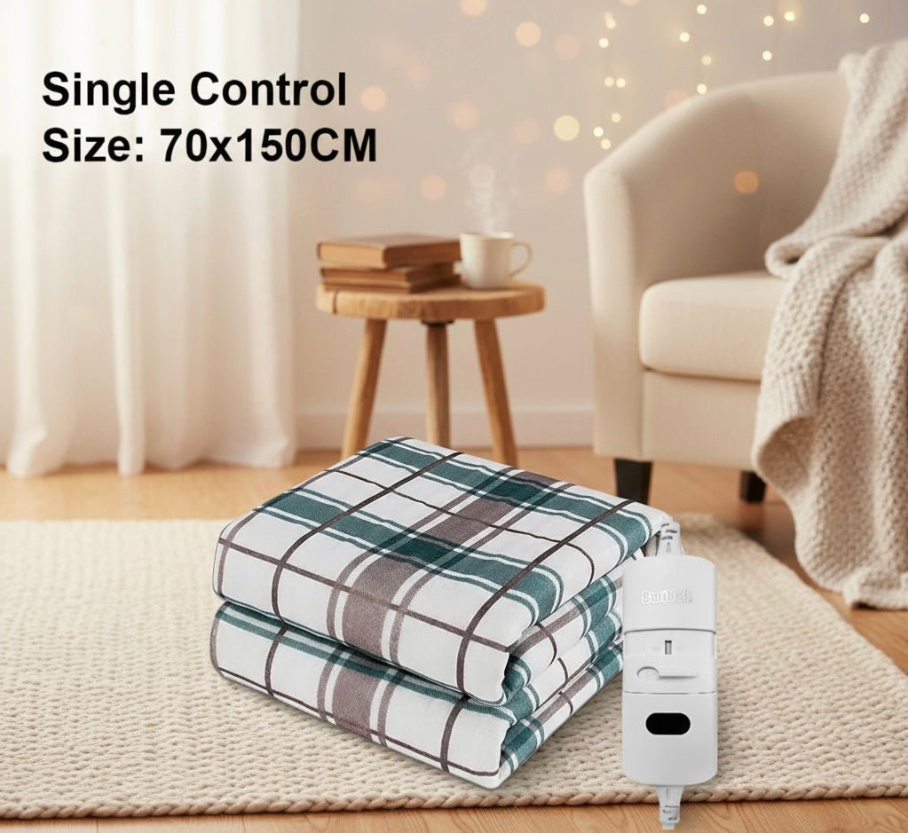Thick Electric Heating Blanket (220V): Perfect winter warmth and deep sleep. - VELORA