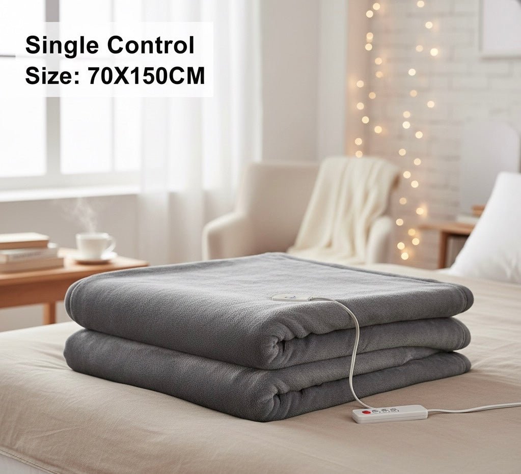 Thick Electric Heating Blanket (220V): Perfect winter warmth and deep sleep. - VELORA