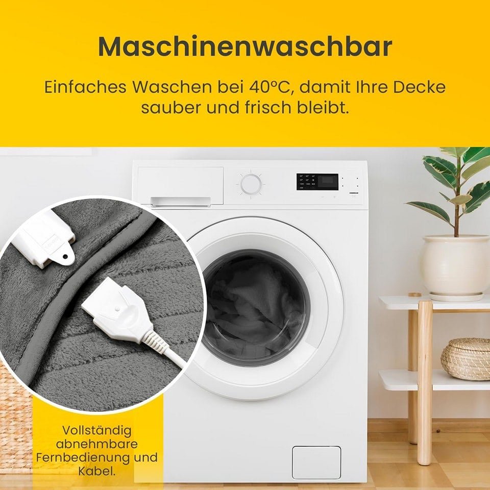 Thick Electric Heating Blanket (220V): Perfect winter warmth and deep sleep. - VELORA