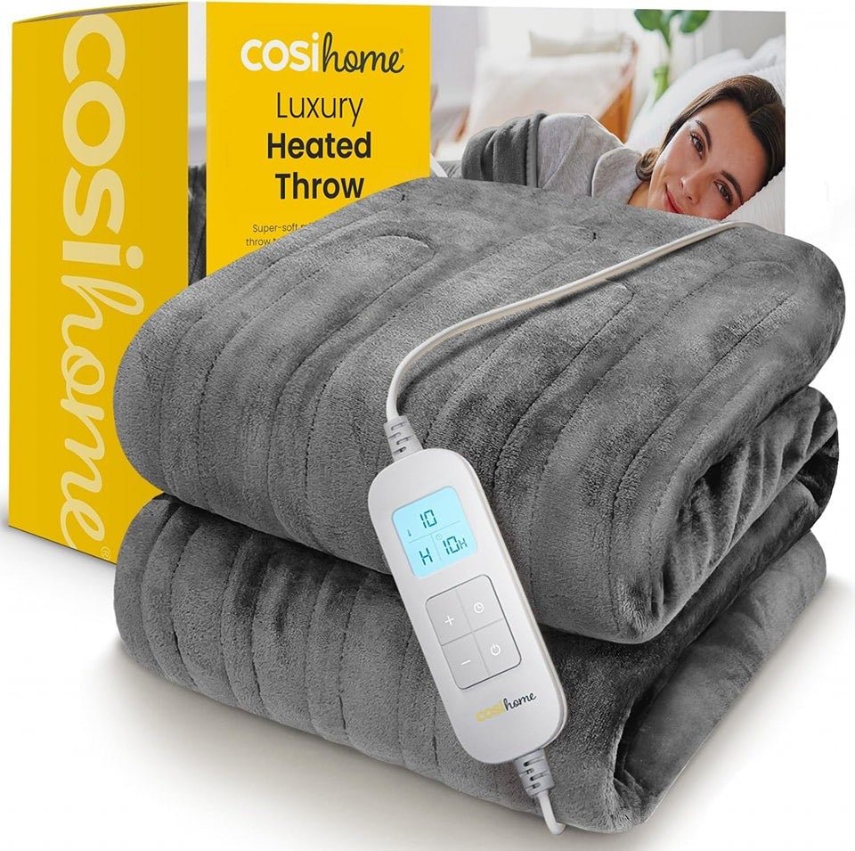 Thick Electric Heating Blanket (220V): Perfect winter warmth and deep sleep. - VELORA