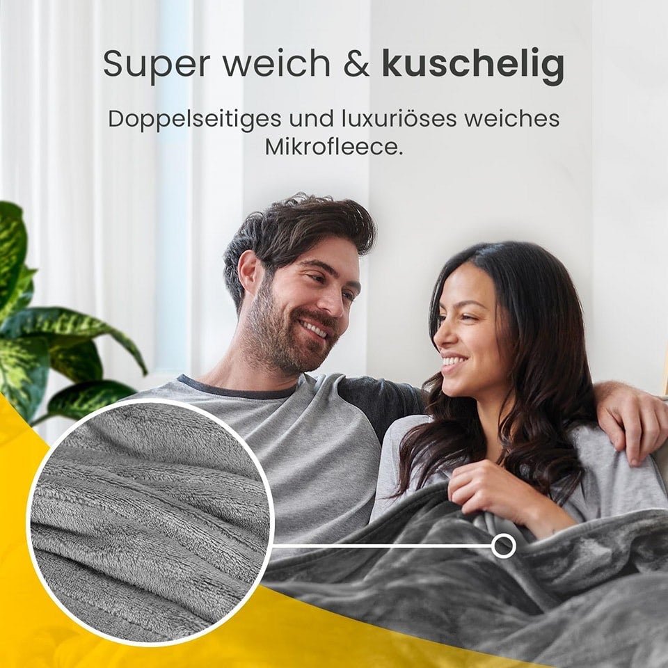 Thick Electric Heating Blanket (220V): Perfect winter warmth and deep sleep. - VELORA